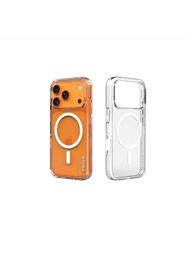 باكج الحماية 360  لهاتفك iPhone 17 Pro Max: جراب شفاف يعرض اللون الأصلي وجمال هاتفك iPhone، مع  سكرين لحماية الشاشه من الصدمات و فلم لحمايه الجوال لتوفير حماية مثالية ضد الصدمات والخدوش. - Image 4